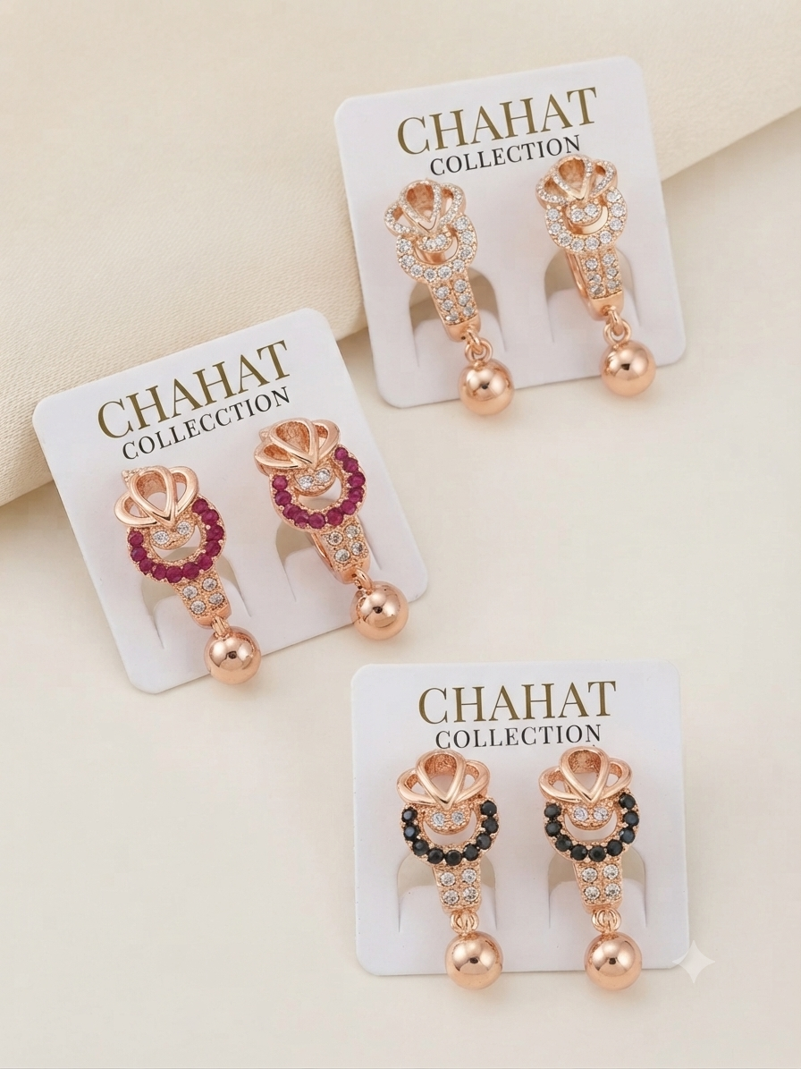 Premium Rose Gold Earring