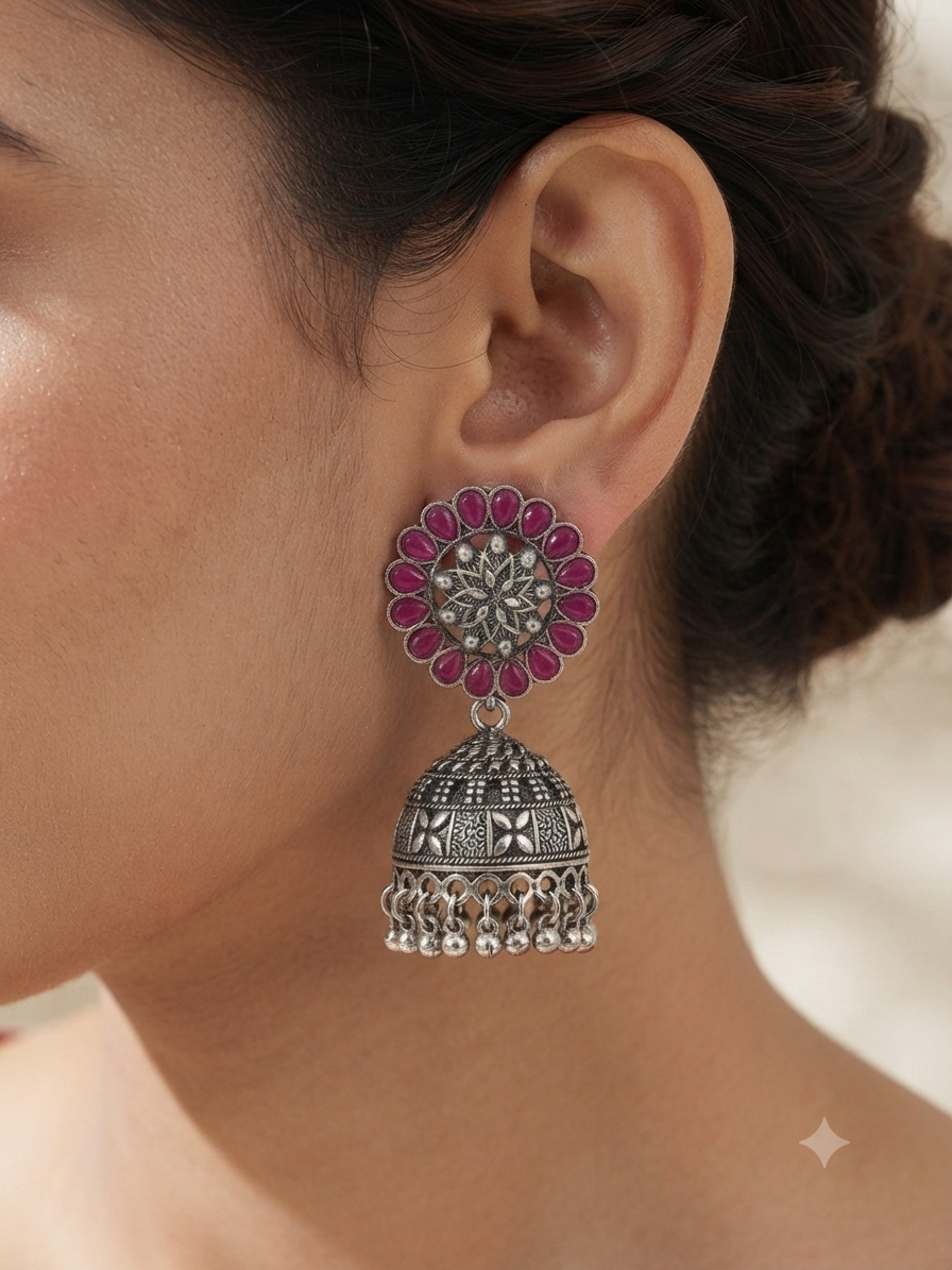 Statement Jhumkas & Dangle Earrings (Multiple Designs)