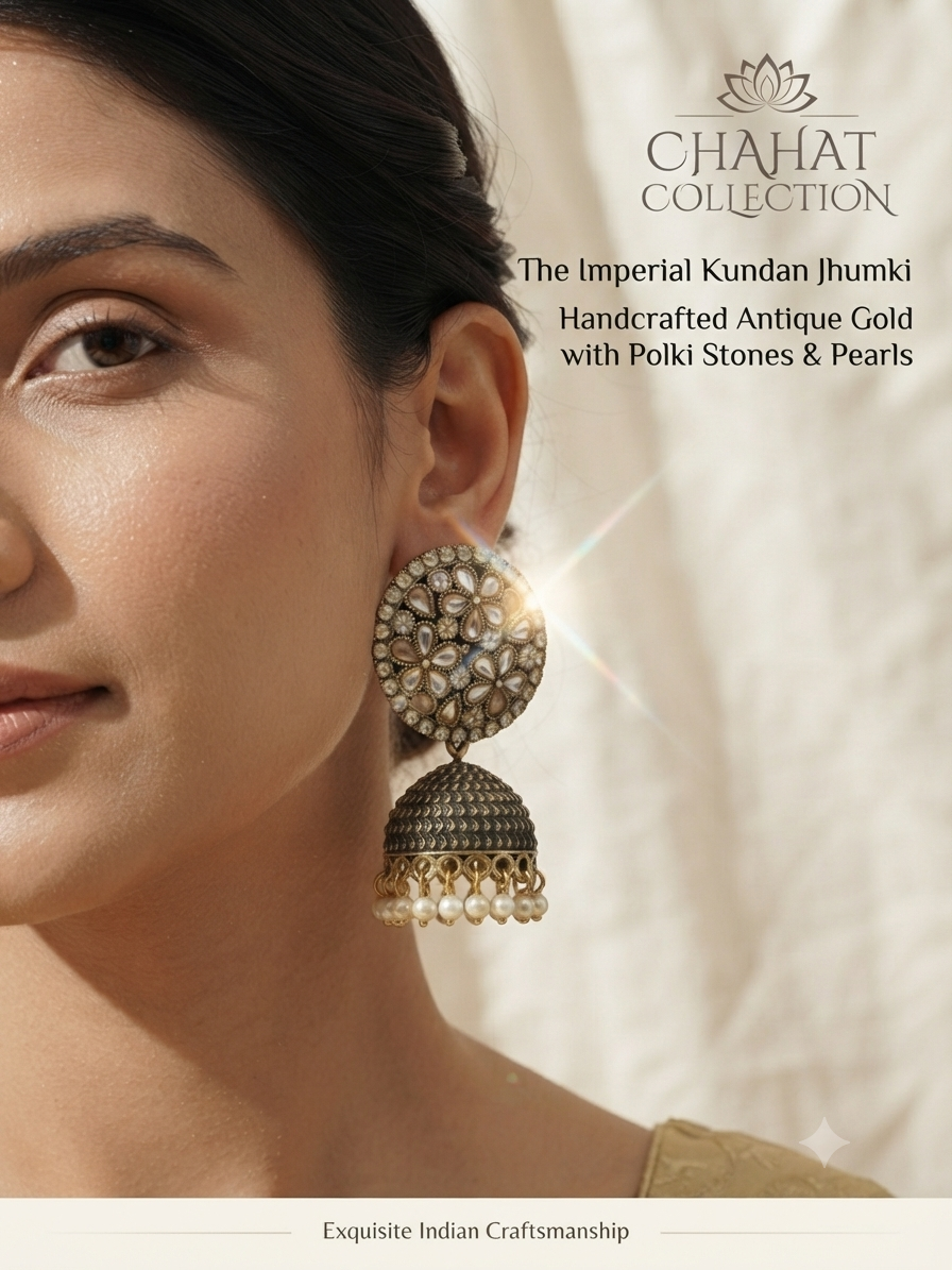 Statement Jhumkas & Dangle Earrings (Multiple Designs)